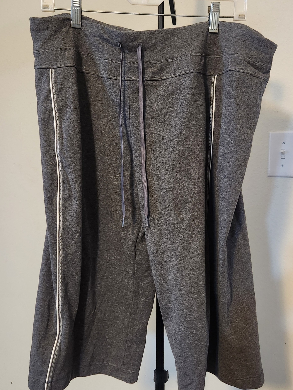 Athletic Works Charcoal Gray XL Lounge Pants with Logo